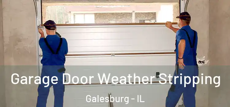  Garage Door Weather Stripping Galesburg - IL