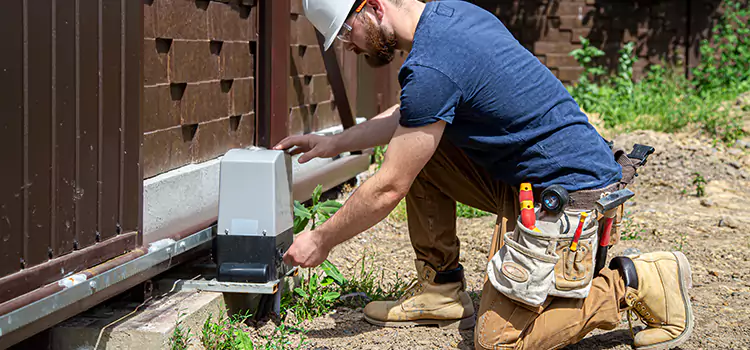 Electric Driveway Gate Installation Galesburg